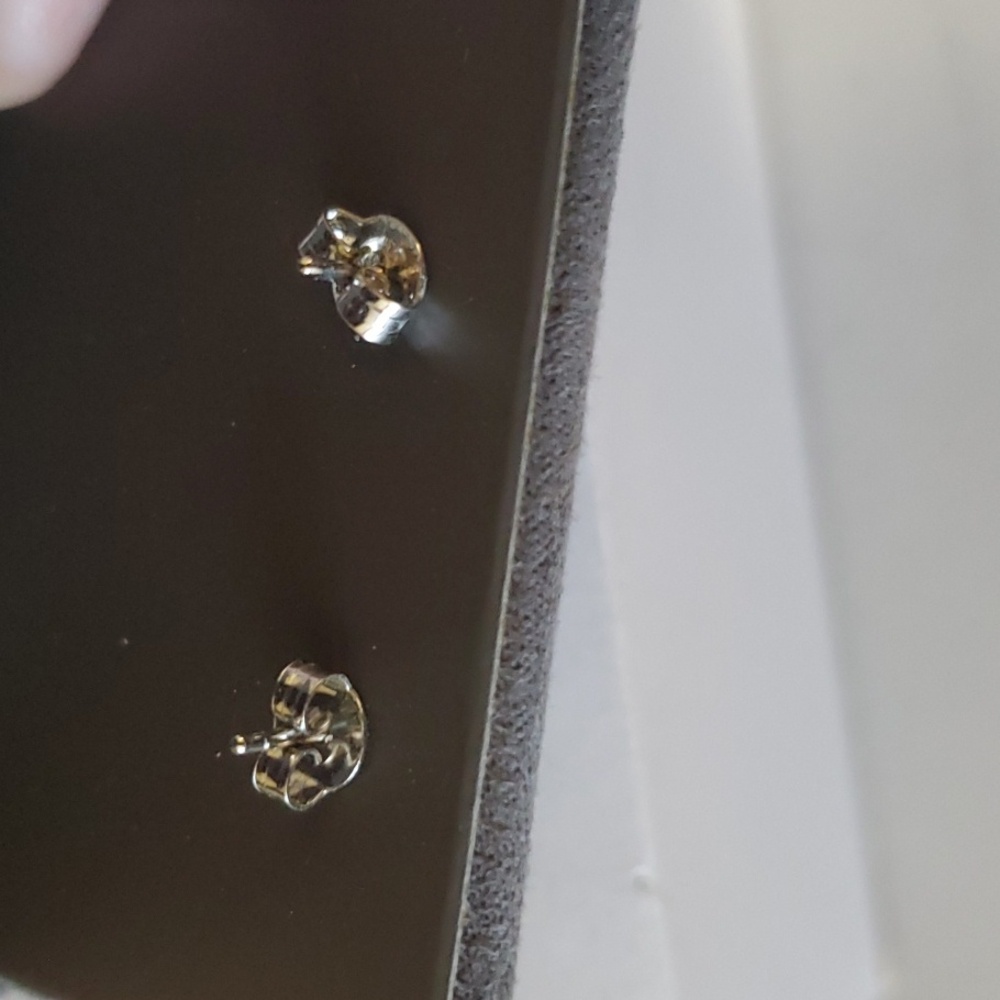 Nordstrom CZ Sterling Silver Earrings NIB - Picture 5 of 5